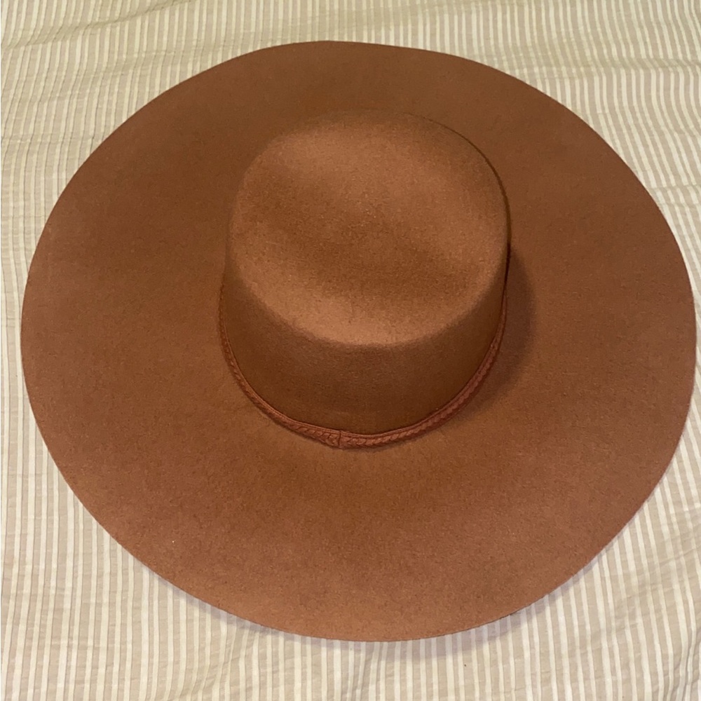 Universal Thread boho wide brimmed deep tan
